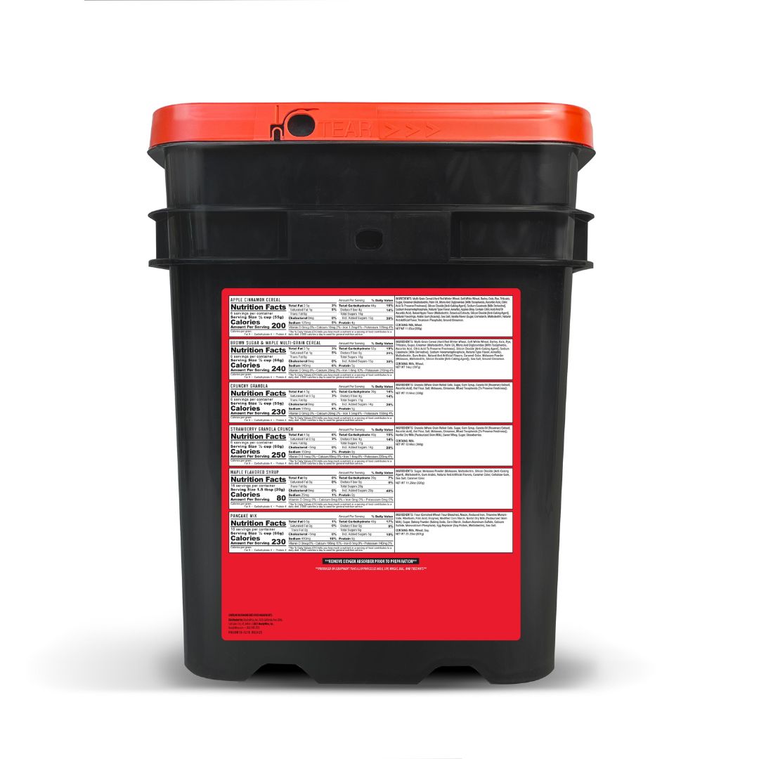 ReadyWise 240-Serving Freeze-Dried Emergency Food Kit