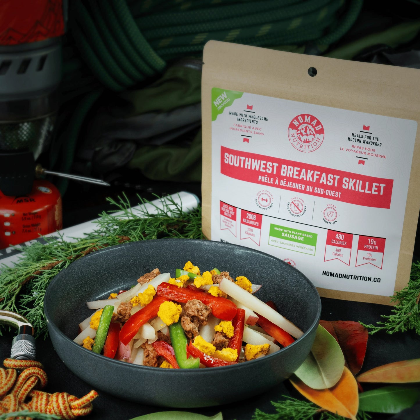 Nomad Nutrition Southwest Breakfast Skillet