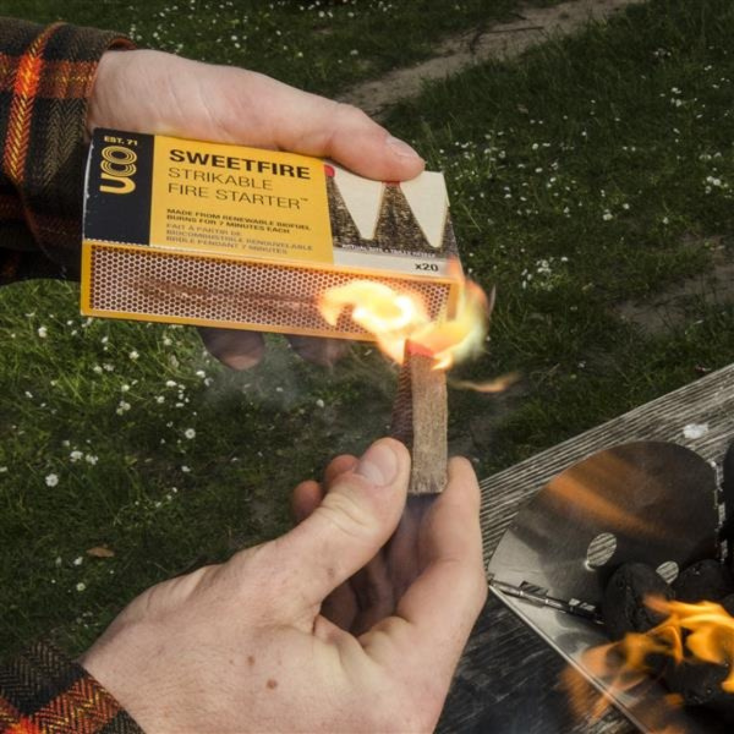 UCO Sweetfire Strikeable Fire Starter, 8-Pack