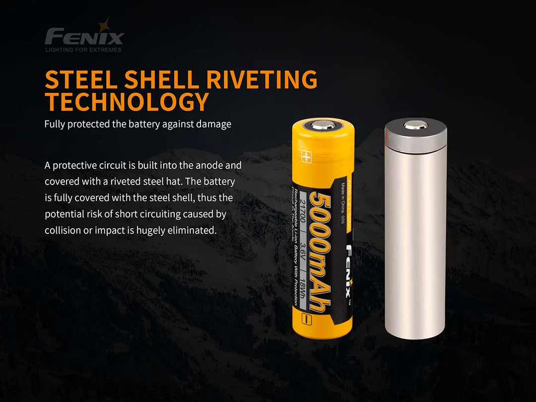 Fenix ARB-L21-5000mAH 21700 Battery