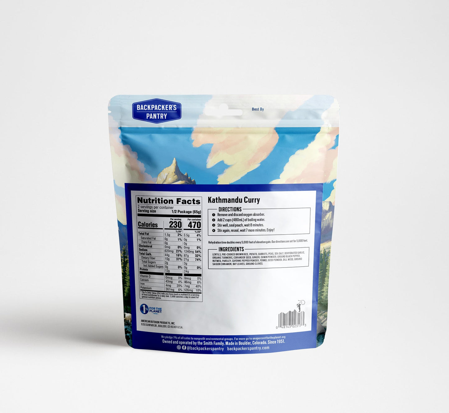 Backpackers Pantry Kathmandu Curry