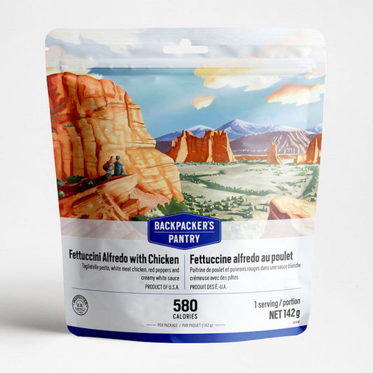 Backpackers Pantry Fettuccini Alfredo with Chicken