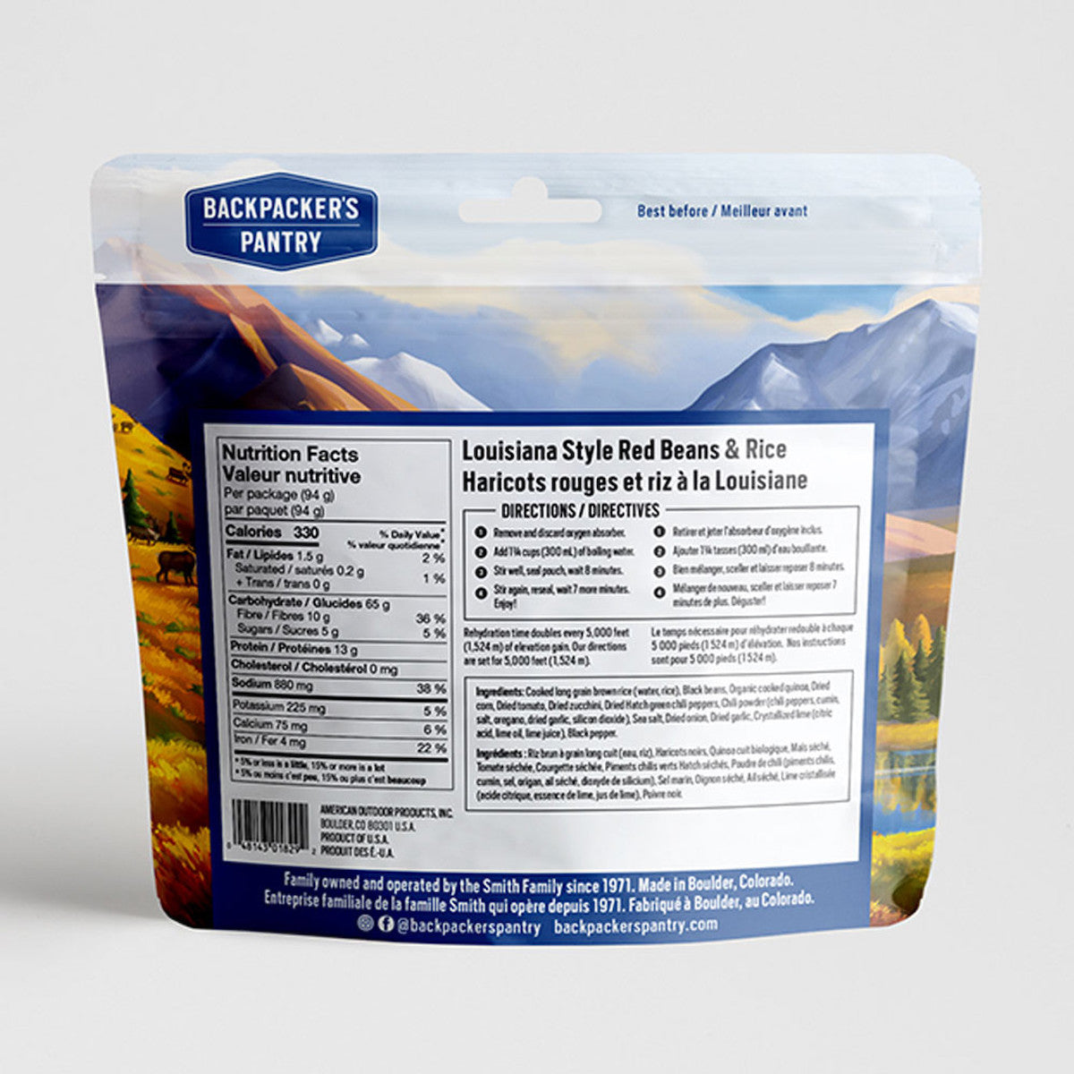 Backpackers Pantry Louisiana Beans & Rice