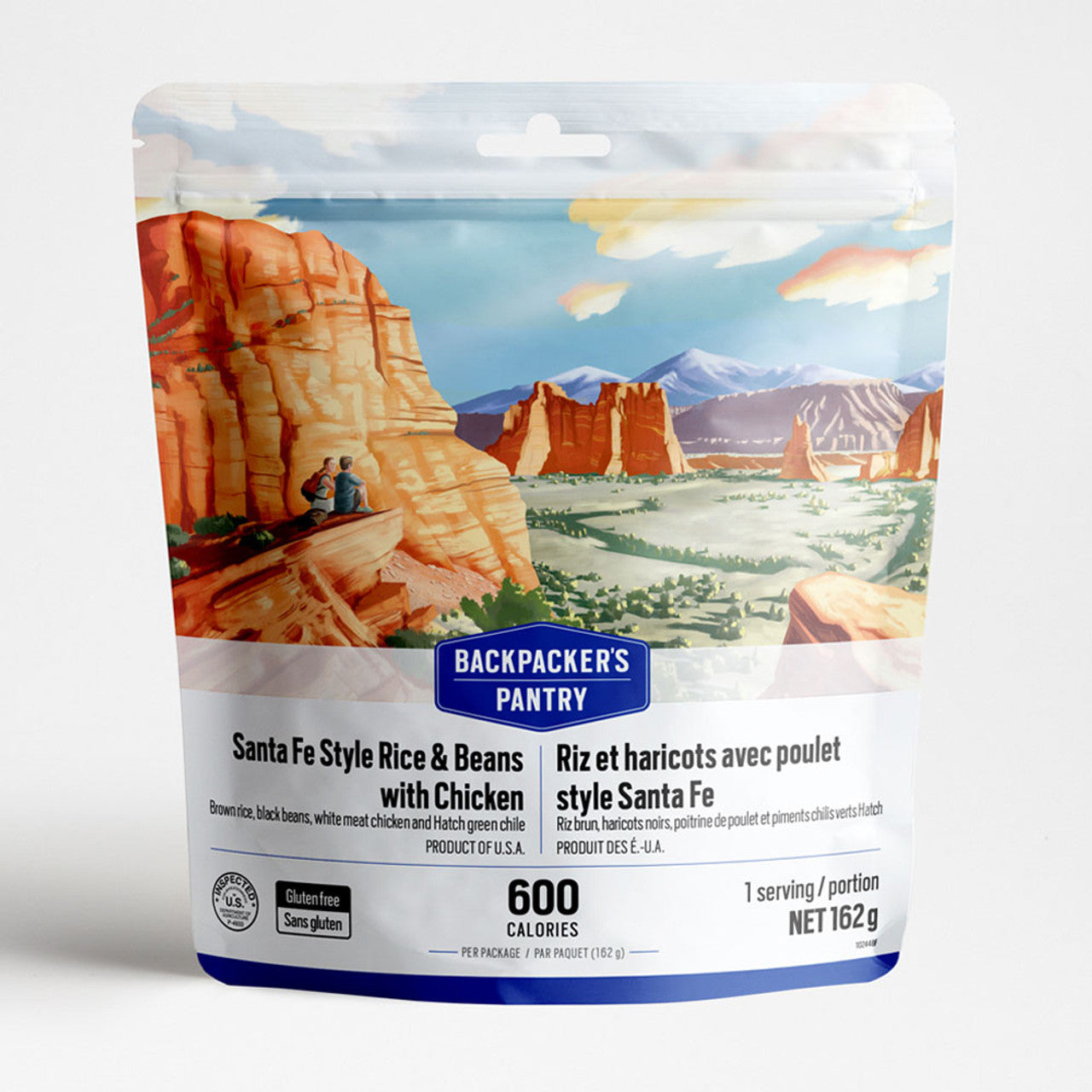 Backpackers Pantry Santa Fe Rice & Beans with Chicken