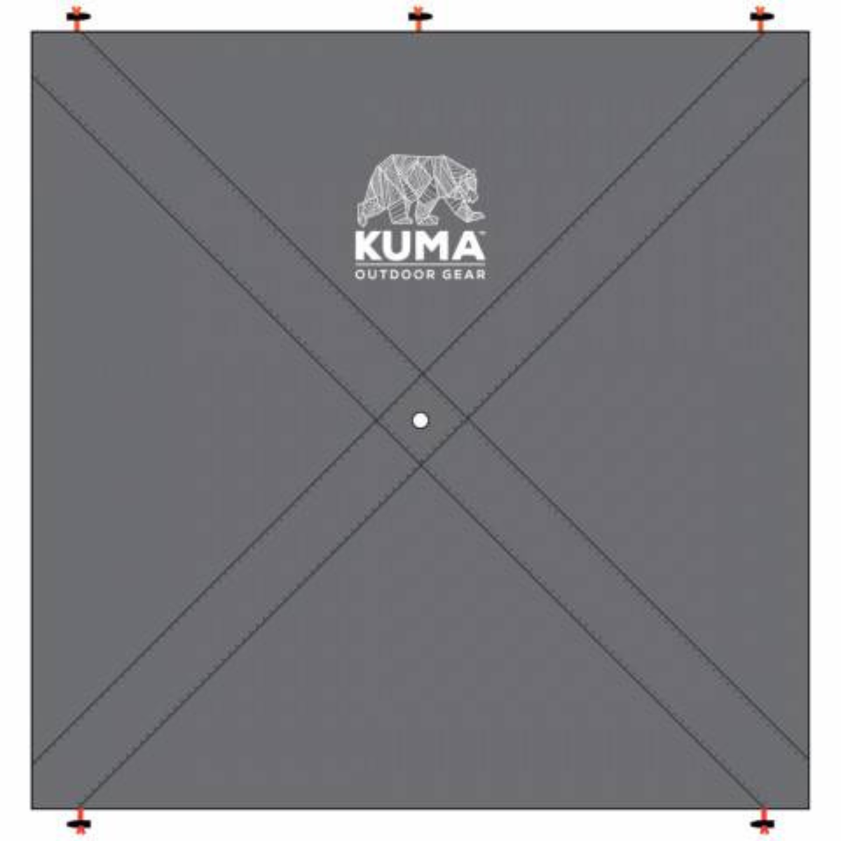 Kuma Bear Den Gazebo Privacy Panels - Taller