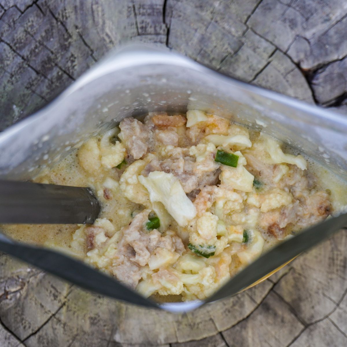 Flat Out Feasts Creamy Chicken and Cauliflower