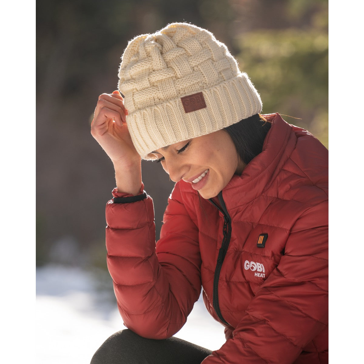 *CLEARANCE - FINAL SALE*  Gobi Heat Crest Women's Heaved Woven Beanie