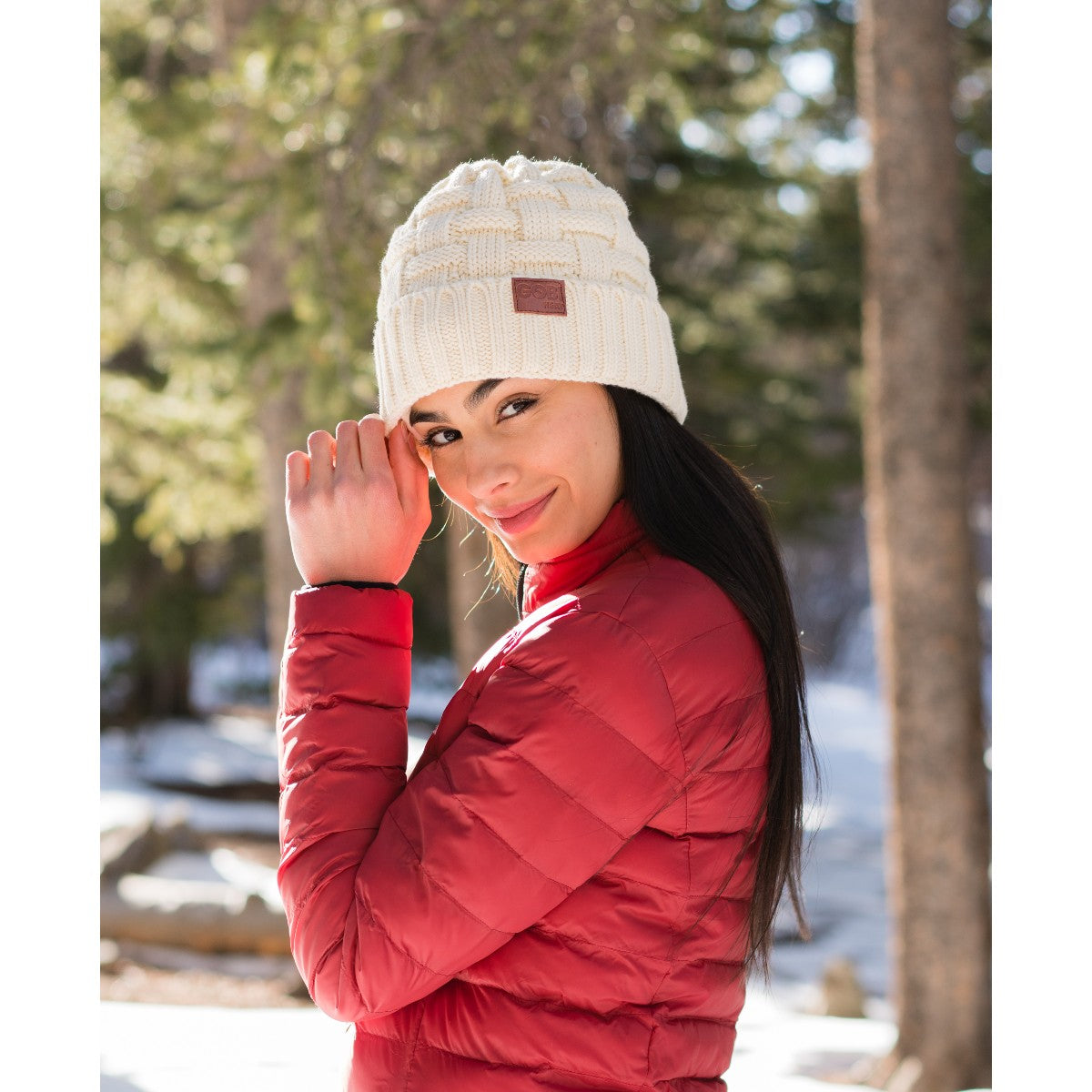 *CLEARANCE - FINAL SALE*  Gobi Heat Crest Women's Heaved Woven Beanie