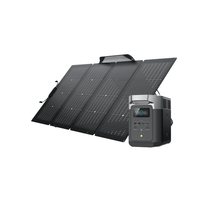 EcoFlow Delta 2 Solar Generator (220W Panels)
