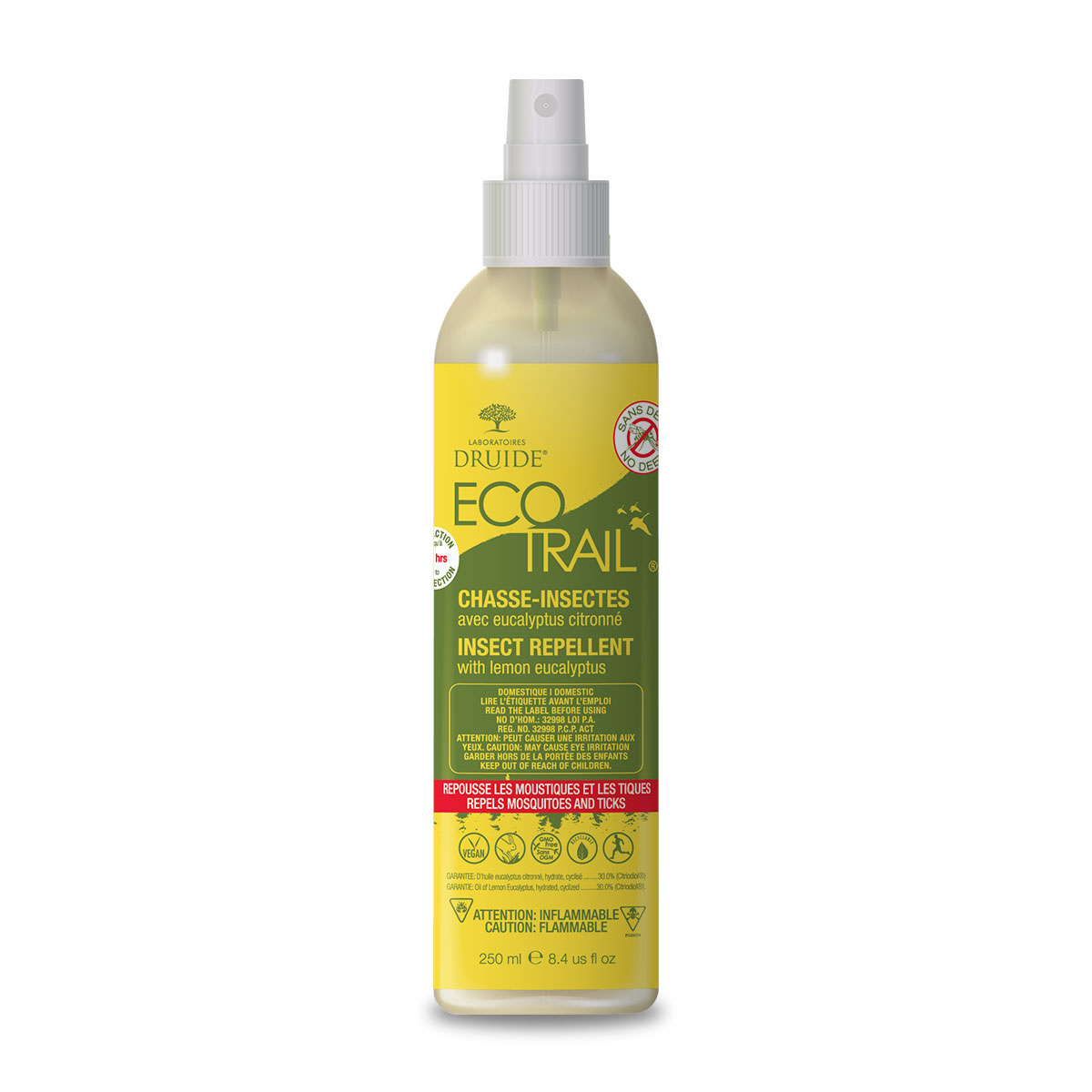 Druide Lemon Eucalyptus Insect Repellent Spray