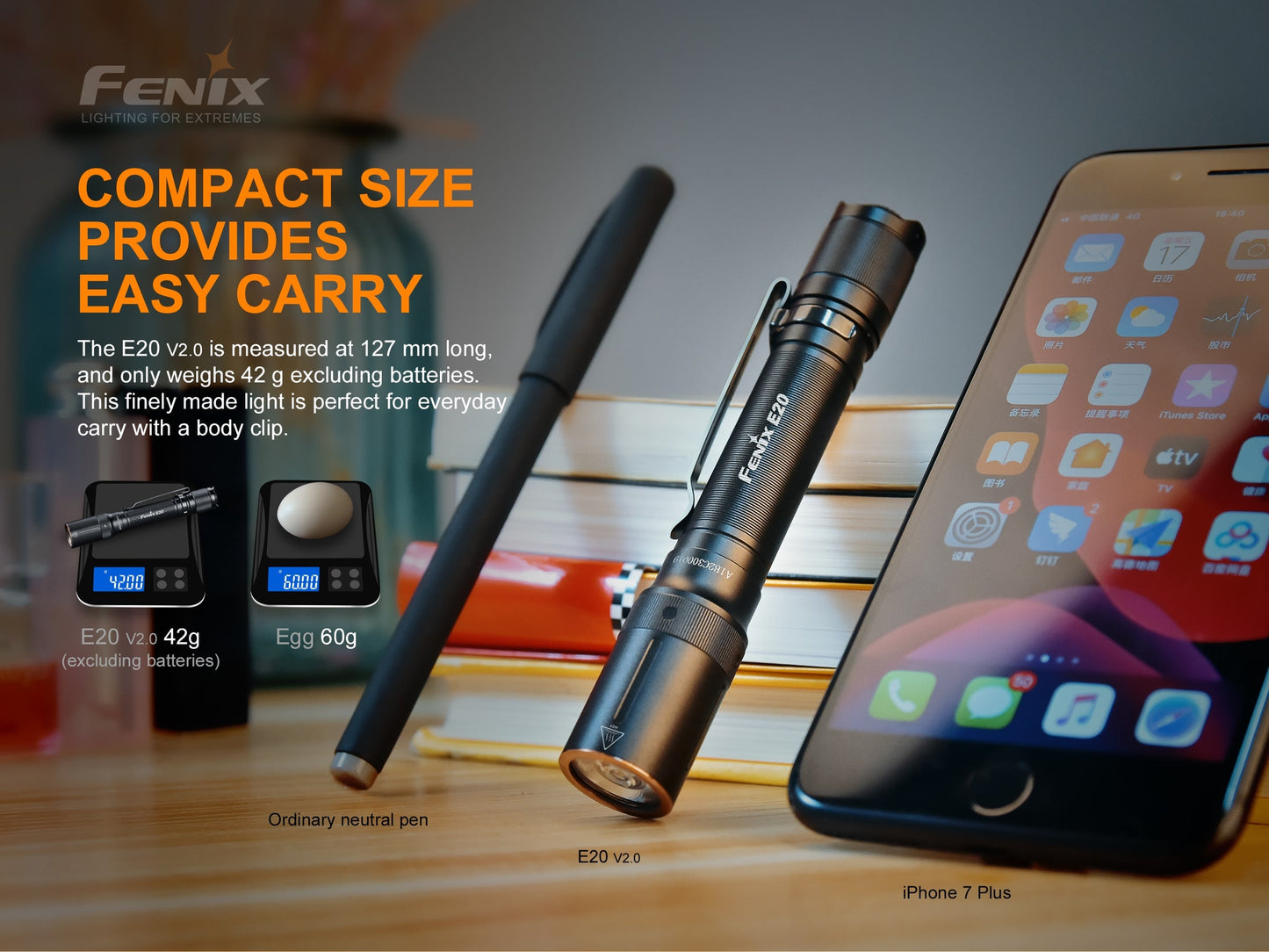 Fenix E20 V2 Flashlight