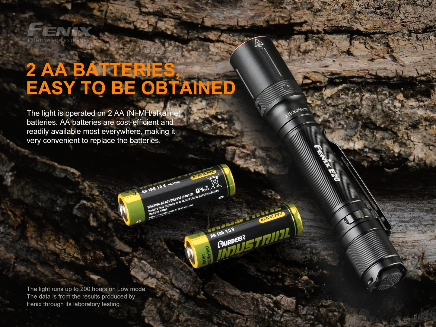 Fenix E20 V2 Flashlight