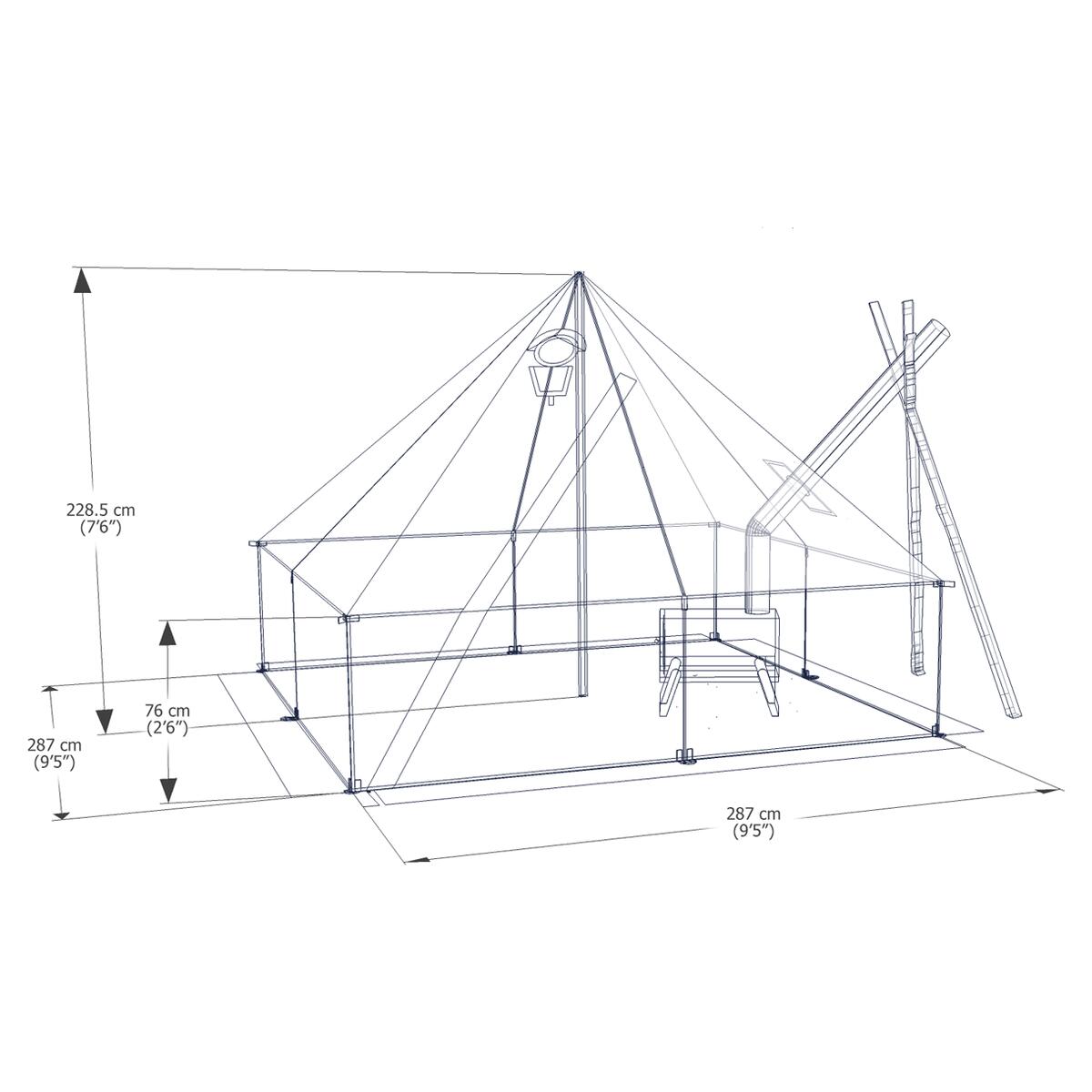 Esker Multi Winter Tent V2 - 10 X 10