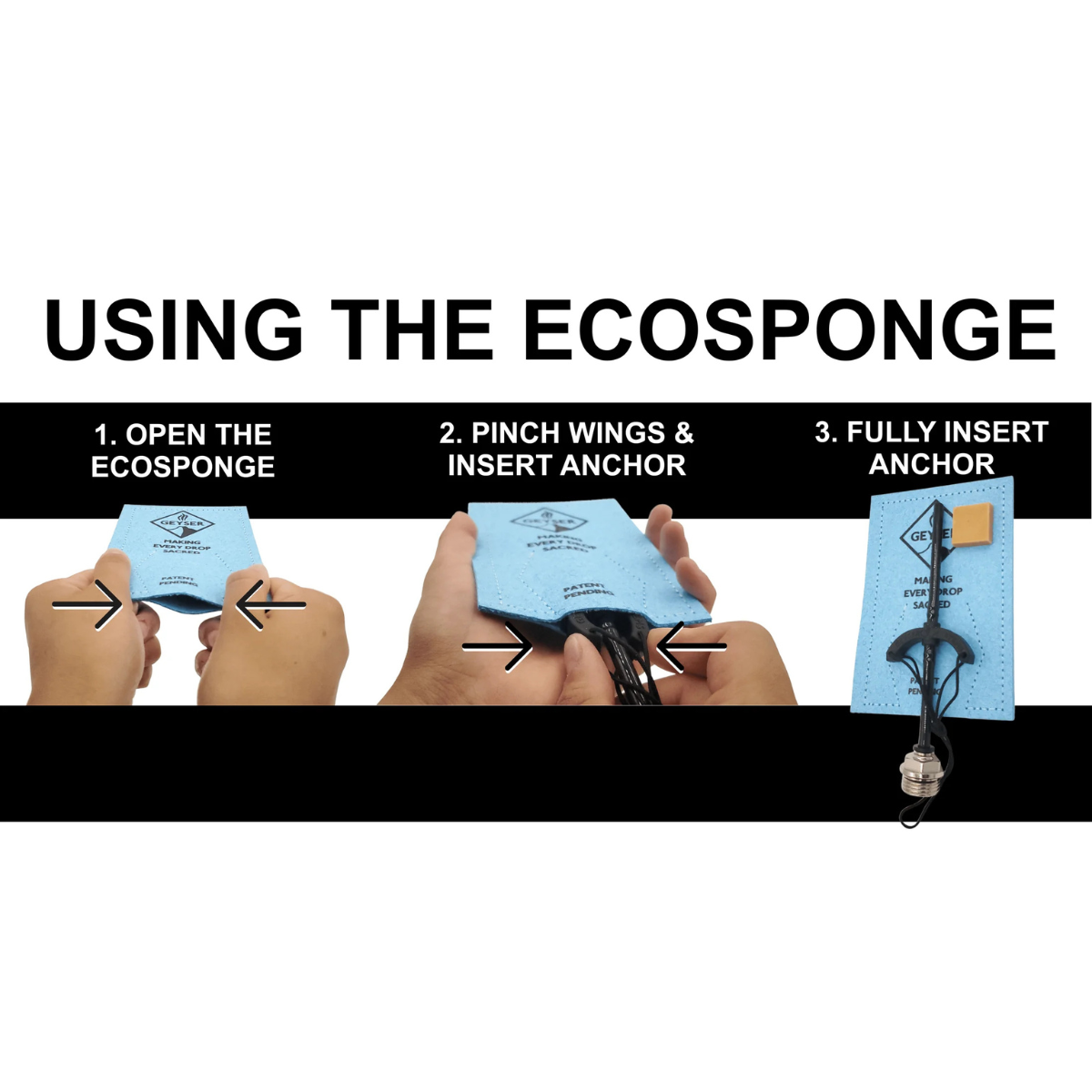 New! Geyser Half-Kit EcoShower