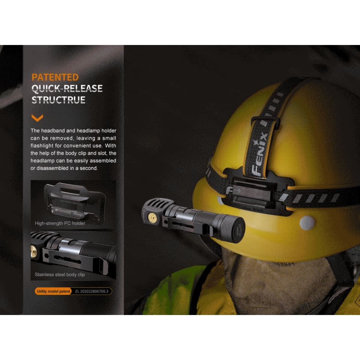 Fenix HM61R V1 Combo Headlamp / Flashlight