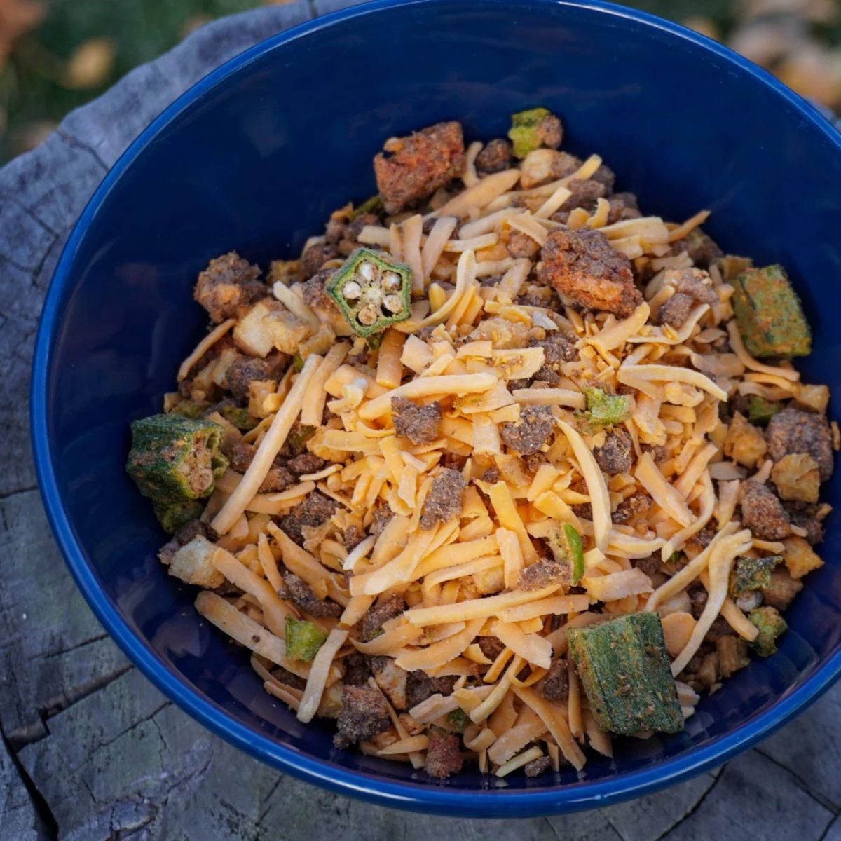 Flat Out Feasts Cajun Jicama and Pork Skillet