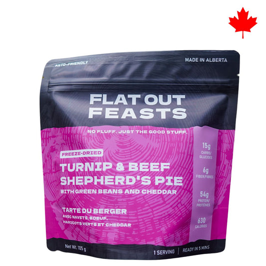 Flat Out Feasts Turnip and Beef Shepherd's Pie