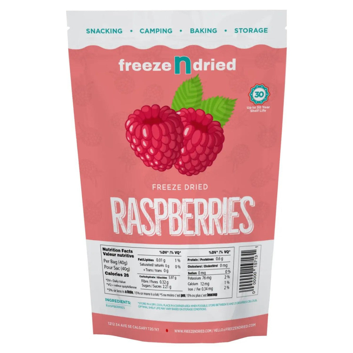 Freeze N Dried Raspberries