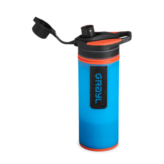 Grayl 24 OZ GeoPress Water Purifier - Bali Blue
