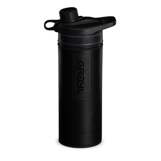 Grayl 24 OZ GeoPress Water Purifier - Covert Black