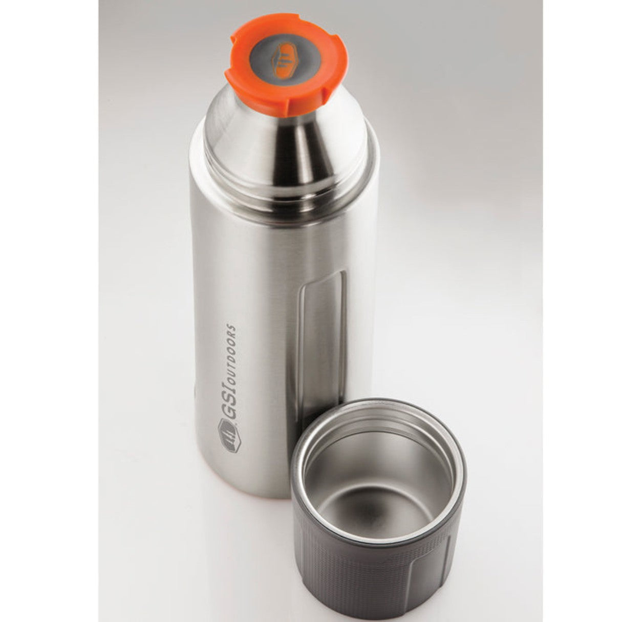 GSI Glacier Stainless 1 L Vacuum Bottle- Stainless