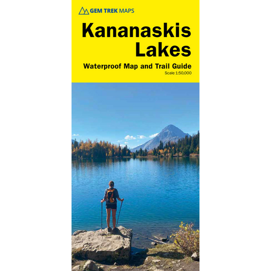GemTrek Kananaskis Lakes Trail Map