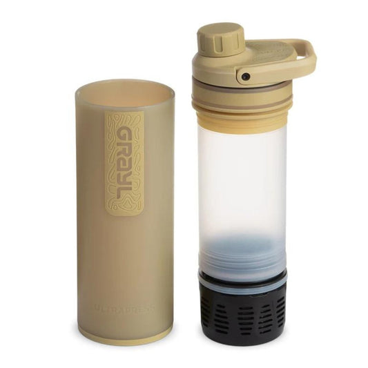 Grayl 16 OZ Ultrapress Water Purifier - Desert Tan