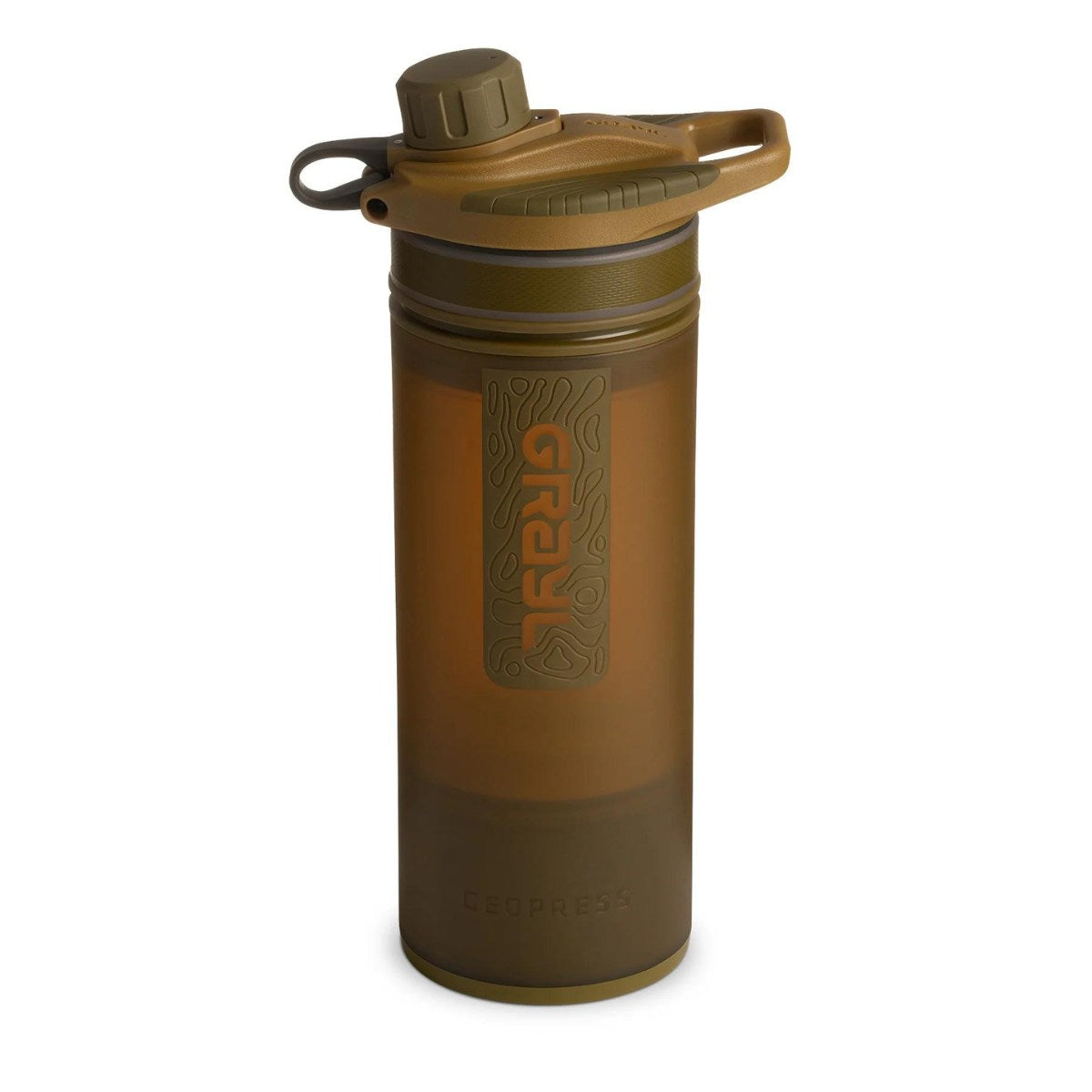 Grayl 24 OZ GeoPress Water Purifier - Coyote Brown
