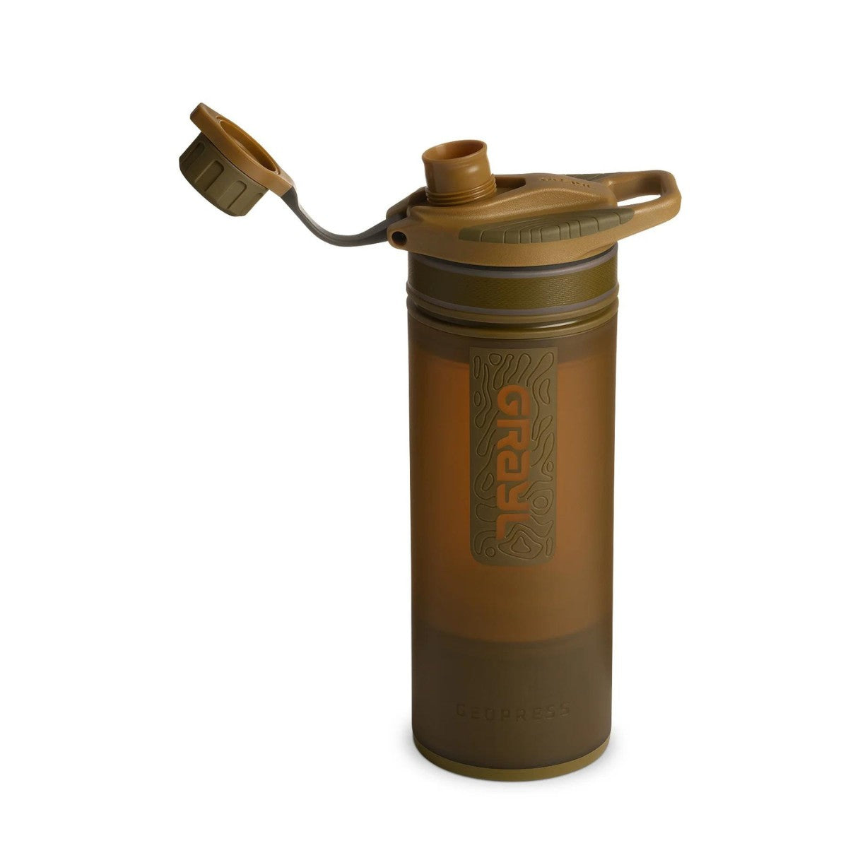 Grayl 24 OZ GeoPress Water Purifier - Coyote Brown