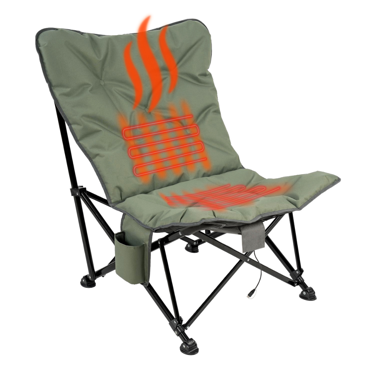 Kuma Aurora Heated Chair w/ Power Bank & Bluetooth