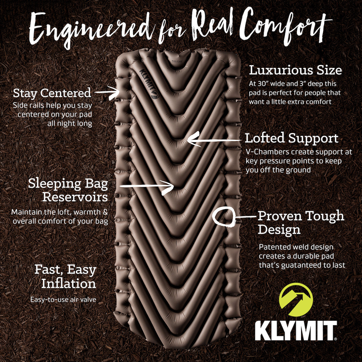 Klymit Static V Luxe Sleeping Pad