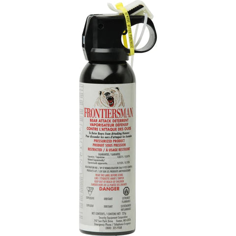 Kodiak Frontiersman Bear Spray w/ Glow-in-the-Dark Safety Wedge