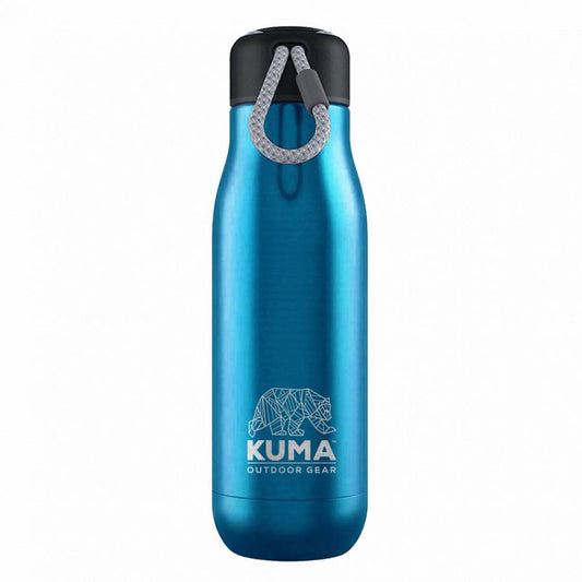Kuma Rope Water Bottle - Blue