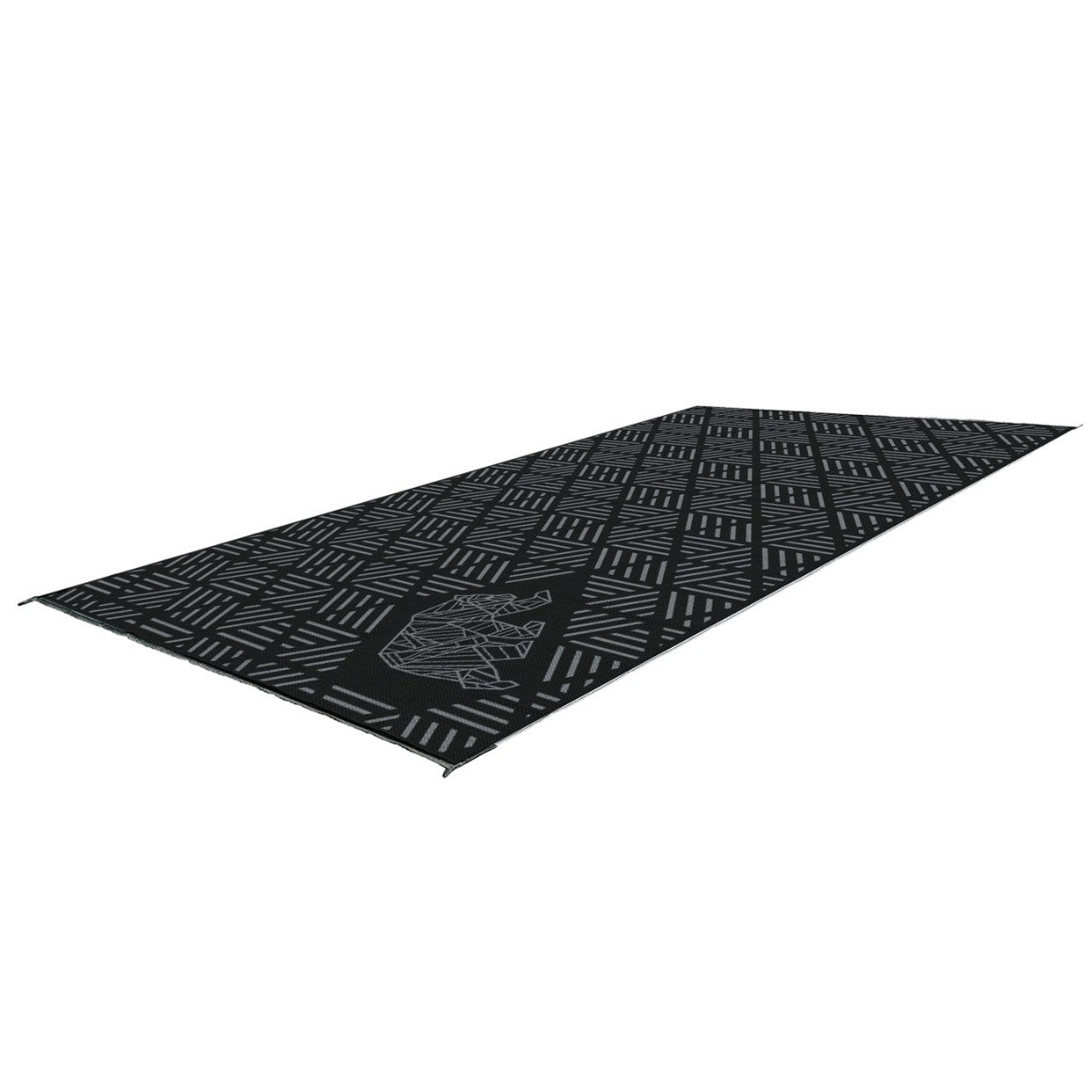 Kuma Mountain Wilderness Outdoor Mat-18' x 9' (Striped Peaks)