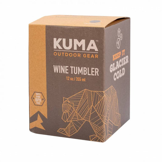 Kuma Wine Tumbler - Orange