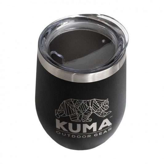 Kuma Wine Tumbler - Black