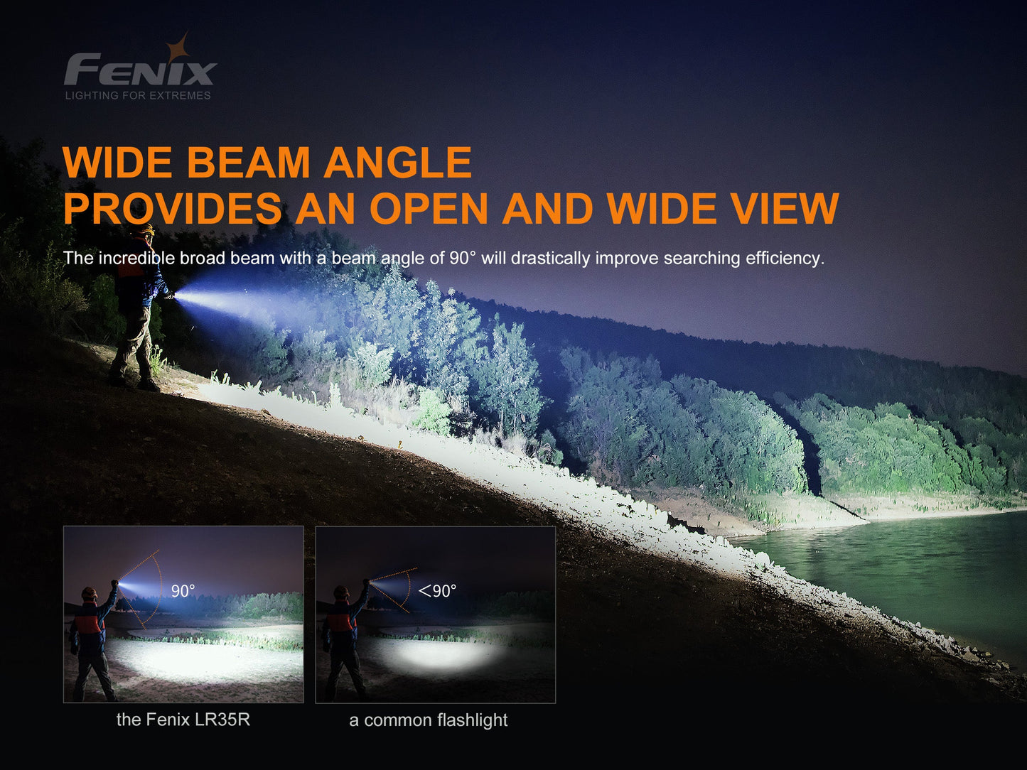 Fenix LR35R Flashlight