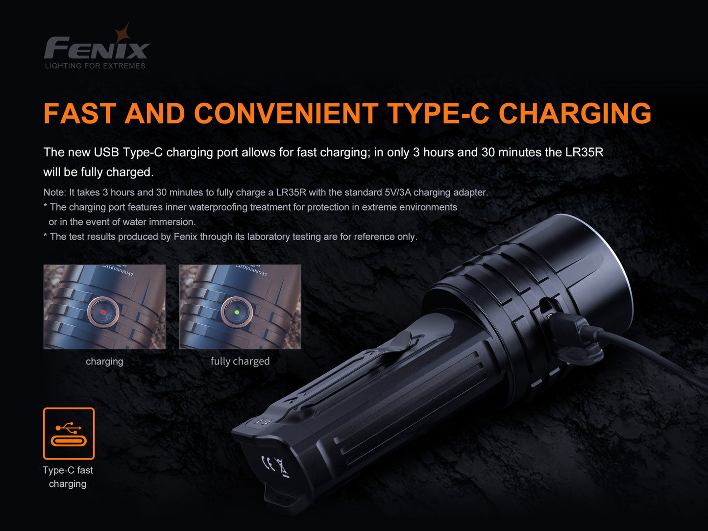 Fenix LR35R Flashlight