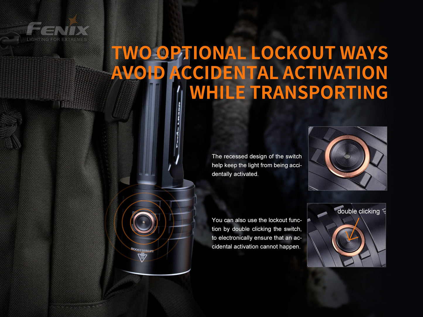 Fenix LR35R Flashlight