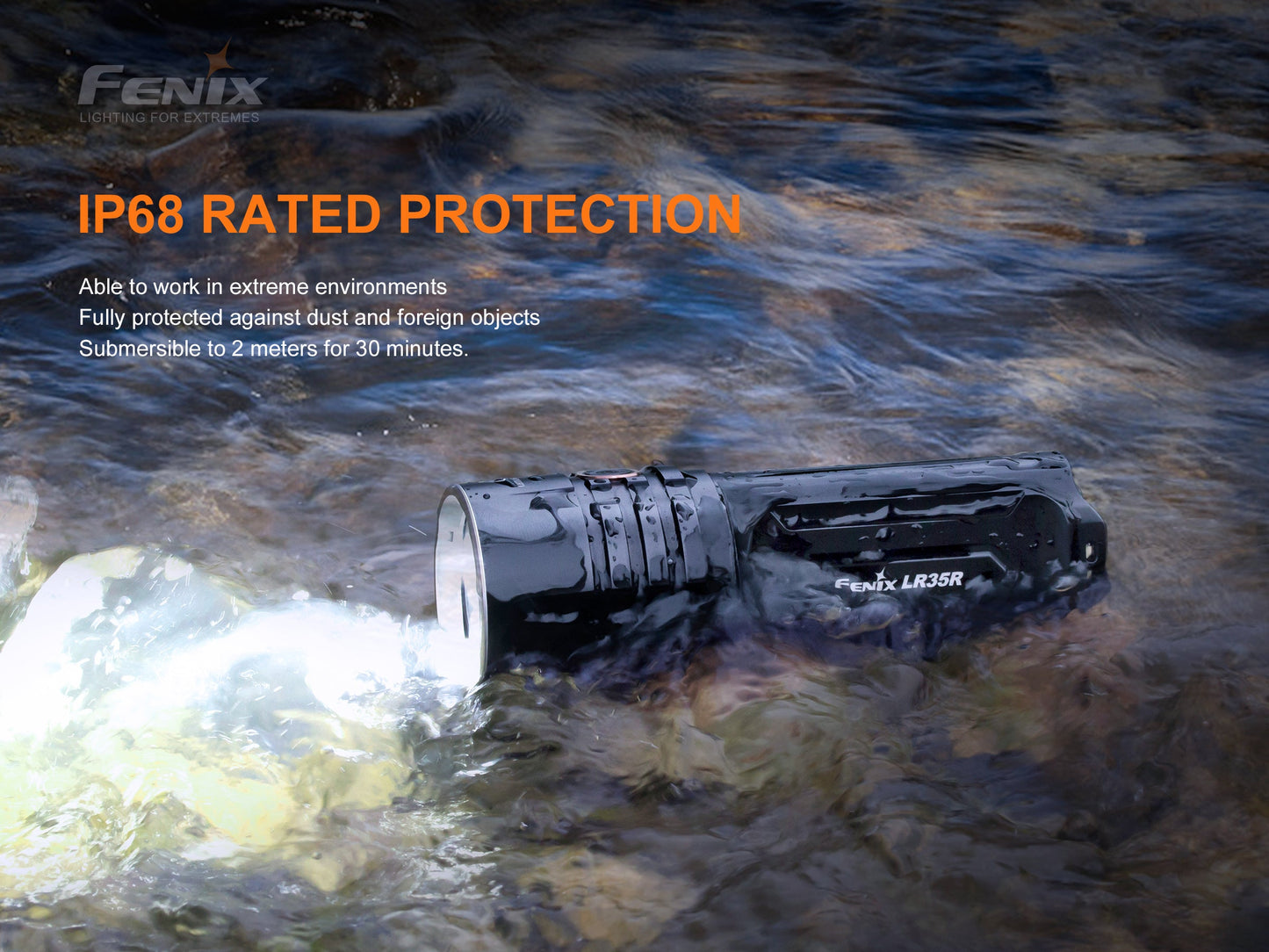 Fenix LR35R Flashlight