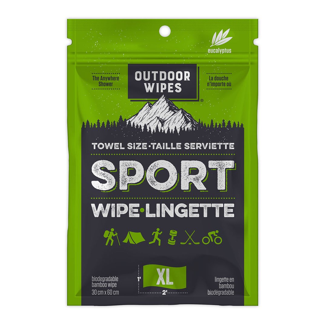Box of 12 XL Bamboo Wet Wipes