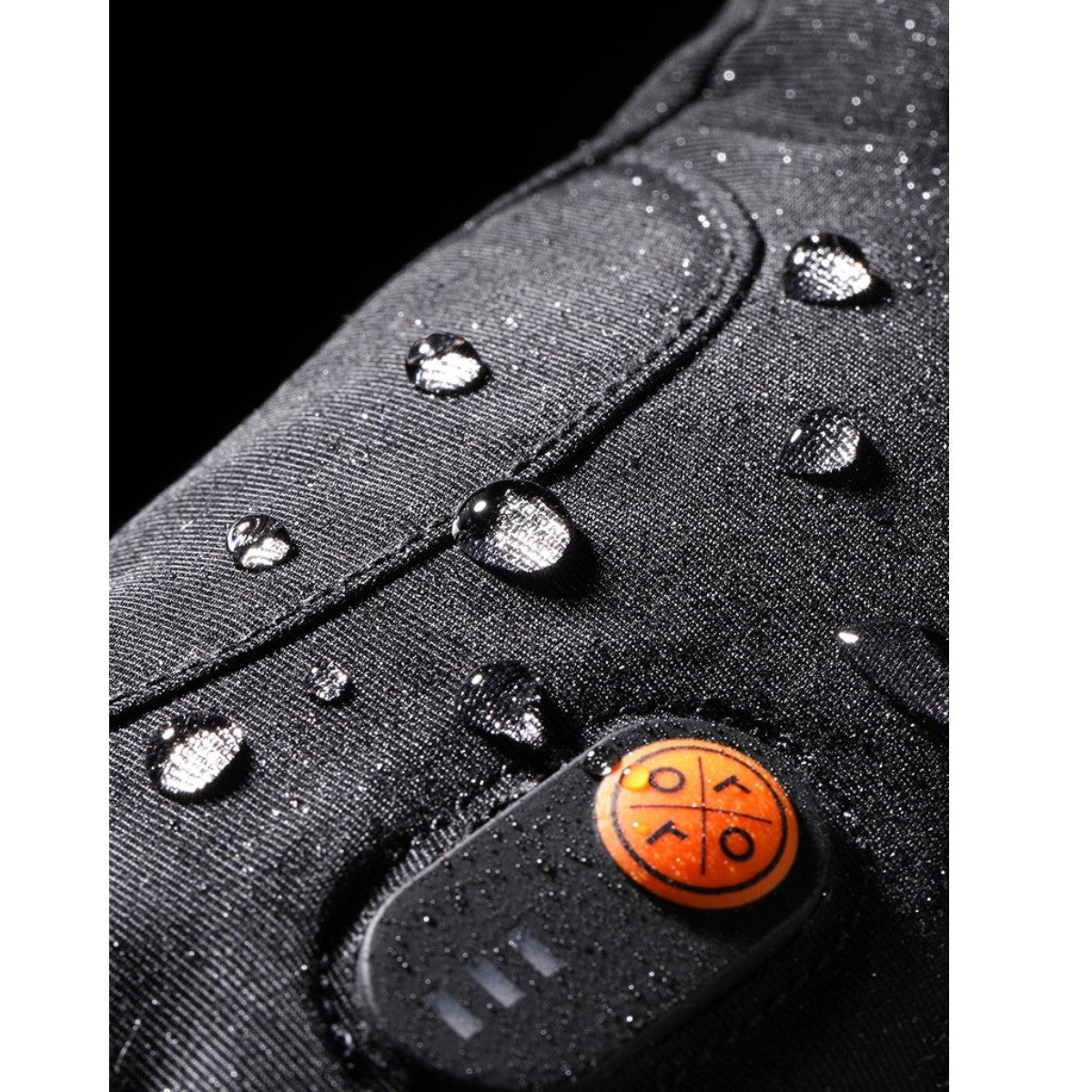 *CLEARANCE - FINAL SALE* Ororo "Calgary" Heated Gloves 2.0 Black / Orange
