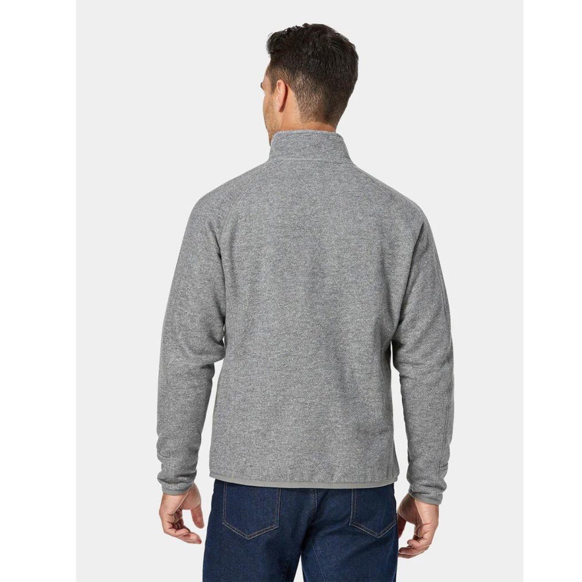 *CLEARANCE - FINAL SALE*  Ororo Mens 3 Zone Fleece Heated Jacket - Flecking Grey
