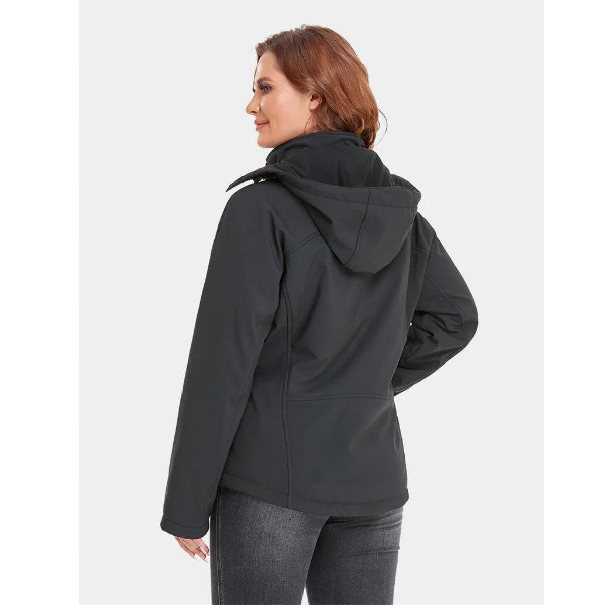 *CLEARANCE - FINAL SALE* Ororo Women's 4 Zone Heated Classic Jacket - Black / Red