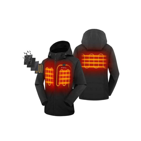 *CLEARANCE - FINAL SALE* Ororo Women's 3 Zone Heated Classic - Black