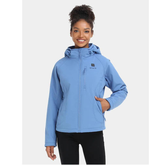 *CLEARANCE - FINAL SALE* Ororo Women's 3 Zone Classic Heated Jacket - Blue