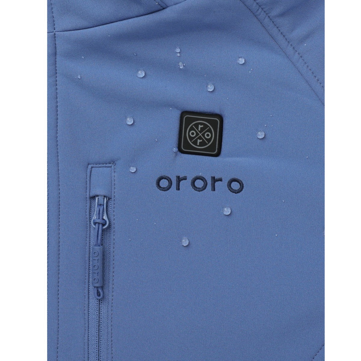 *CLEARANCE - FINAL SALE* Ororo Women's 3 Zone Classic Heated Jacket - Blue