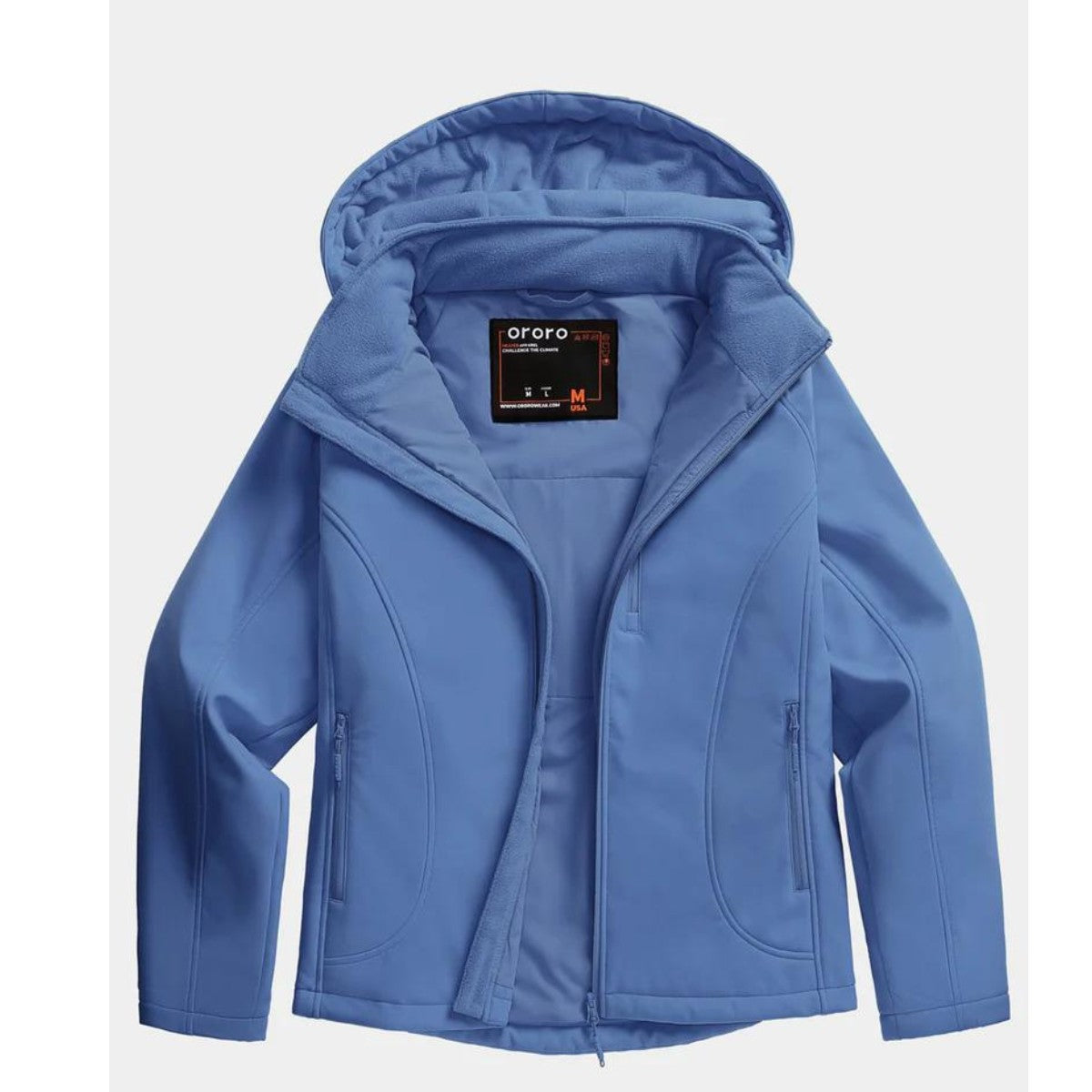 *CLEARANCE - FINAL SALE* Ororo Women's 3 Zone Classic Heated Jacket - Blue