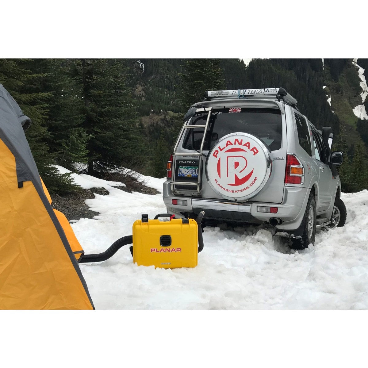 Planar Portable 2 kW / 12V Heater