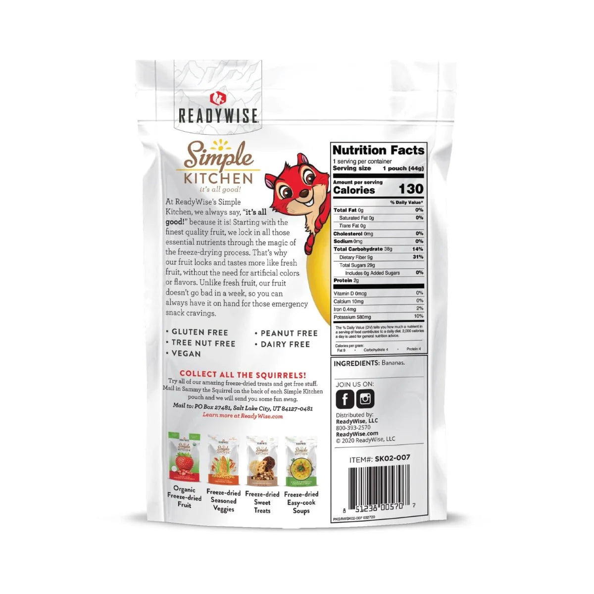 Fruit Lovers Emergency Food Multipack